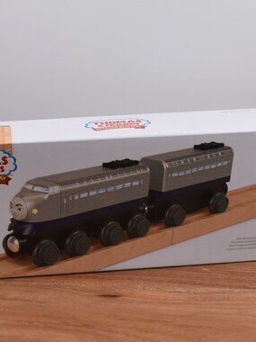 Kenji and Tender Fisher Price 2023 -Thomas and Friends Wooden Railway Trains New
